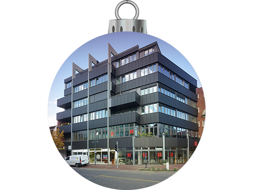 Solararchitektur an der Fassade in Vechta | DE