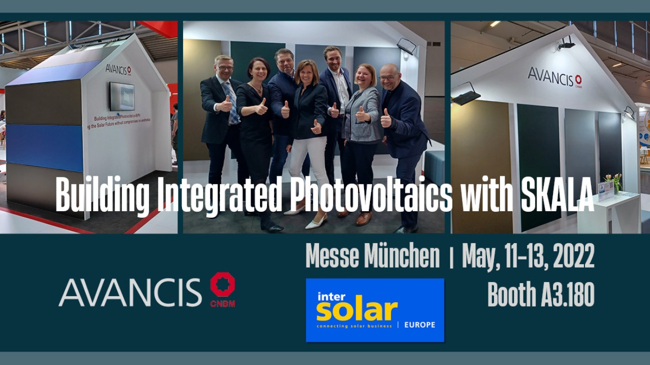 Farbige Solarmodule auf der Intersolar in München | DE